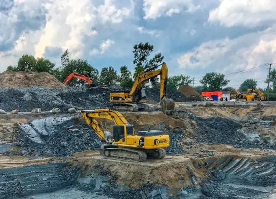 Excavation en roc sur grand chantier résidentiel - Excavation Rive-Nord