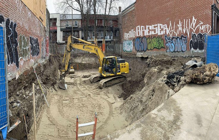 Démolition et excavation - Montréal