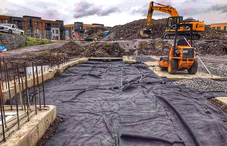 Excavation fondations multi-logements - Rive Nord