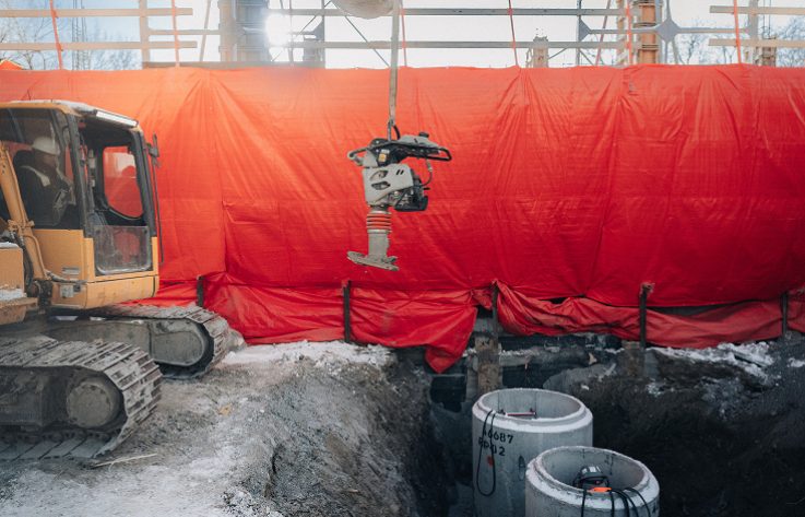 Infrastructures pour résidentiel lourd - Montréal 