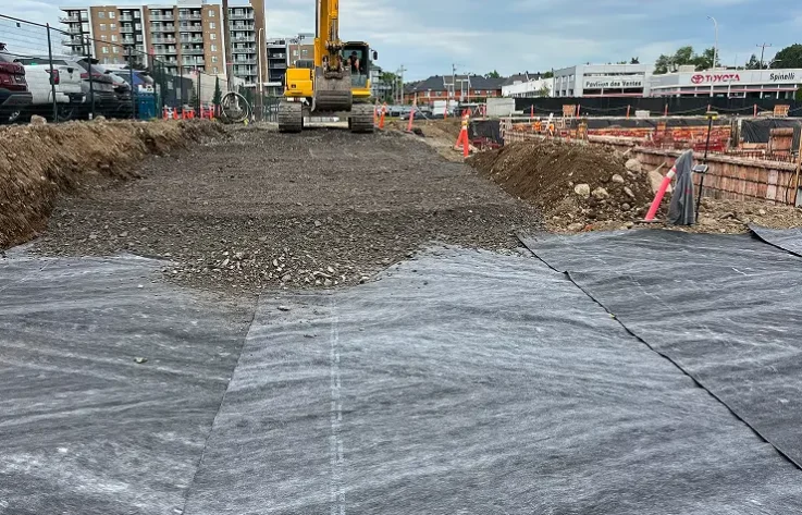 Excavation - Génie civil - Route