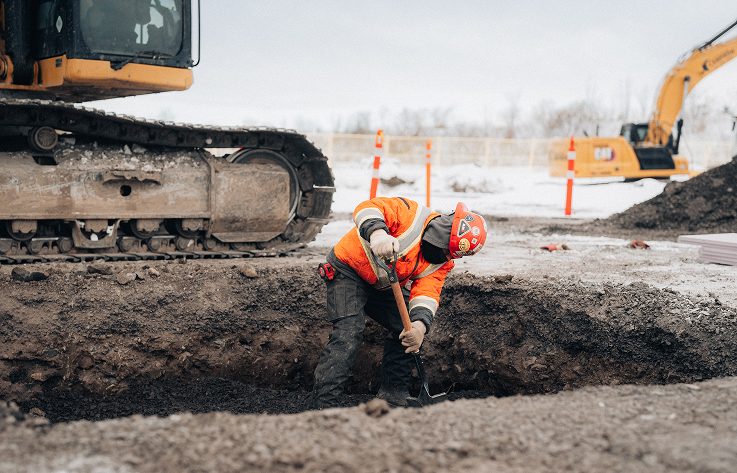 Excavation - Génie civil - Rive Nord