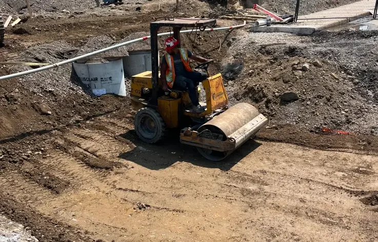 Excavation - Génie civil - Nivellement