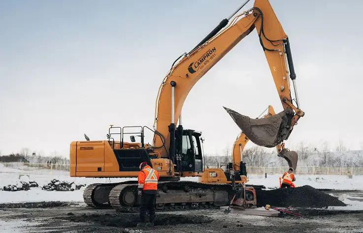 Excavation - Génie civil - Routes