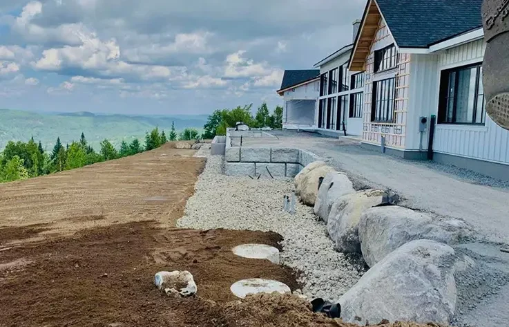 Fosse septique et excavation - Laurentides