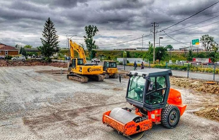Nivellement de stationnement - Rive Nord