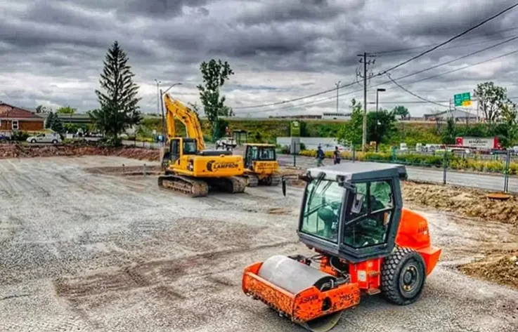 Nivellement de stationnement - Rive Nord